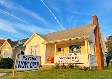 Psychic Readings by Stephanie — the yellow studio house on York Rd in Timonium, Maryland